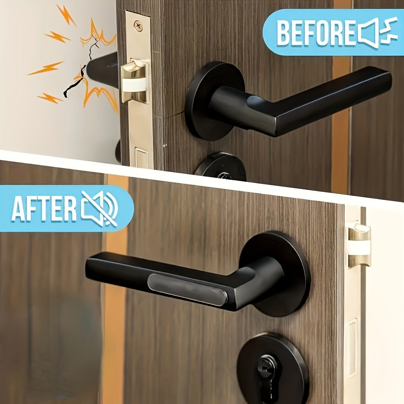 Clear Silicone Furniture Bumpers & Wall Protectors - Adhesive Door Edge Guards, Non-Slip Scratch-Resistant Floor Protectors for Cabinets, Tables, Chairs - Transparent Safety Bumpers for Home & Office Use, Scratch Prevention, Minimalist Design, Durable Pro