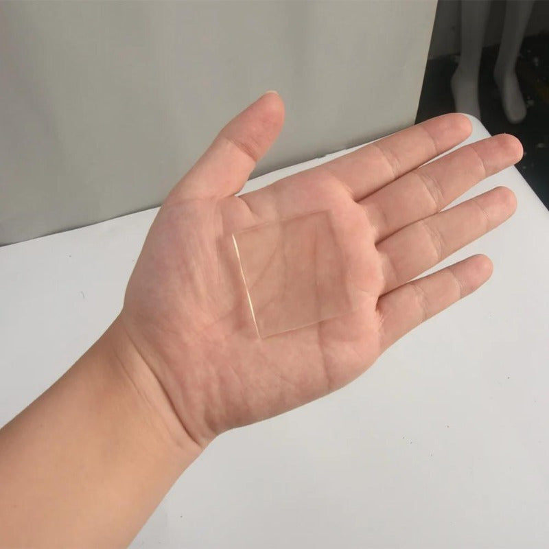 4pcs Heavy-Duty Furniture Pads - Non-Slip, Shock-Absorbing, Heat-Resistant up to 150°C\u002F302°F - Anti-Vibration Floor Protectors for Washing Machines, Sofas, Tables, Appliances - Clear Floor Pads for Hardwood, Tile, Carpet - Easy Installation, Furnitur