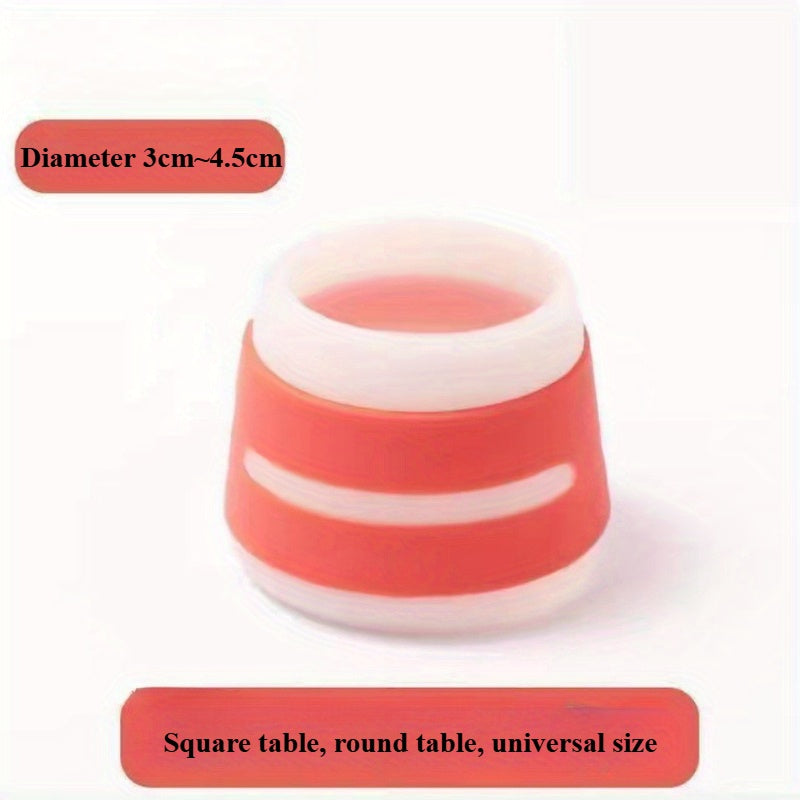 4Pcschair Foot Cover, Dining Table Chair Foot Pad, Household Silent, Wear-Resistant, Anti Slip Gasket, Table Foot Cover, Universal Protective Cover