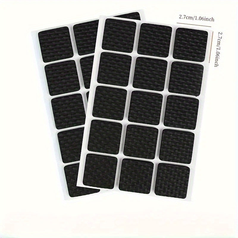 30 anti noise chair leg protectors, anti slip furniture mats, suitable for dining chairs and tables, durable materials, metal surface treatment, creating a quiet home environment